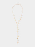 Collar Largo Cuadrados Con Circonitas