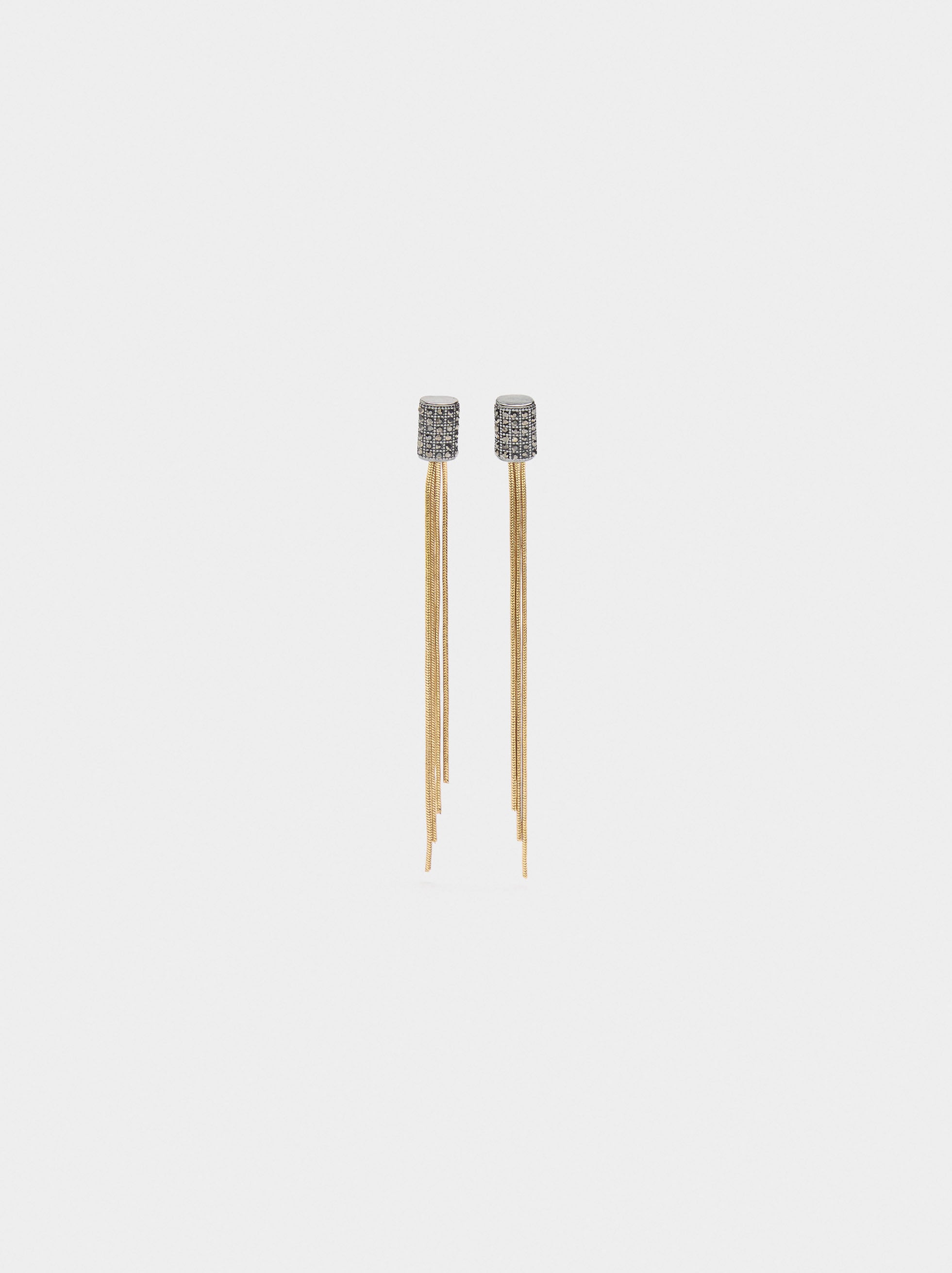 Pendientes Largos De Cristales