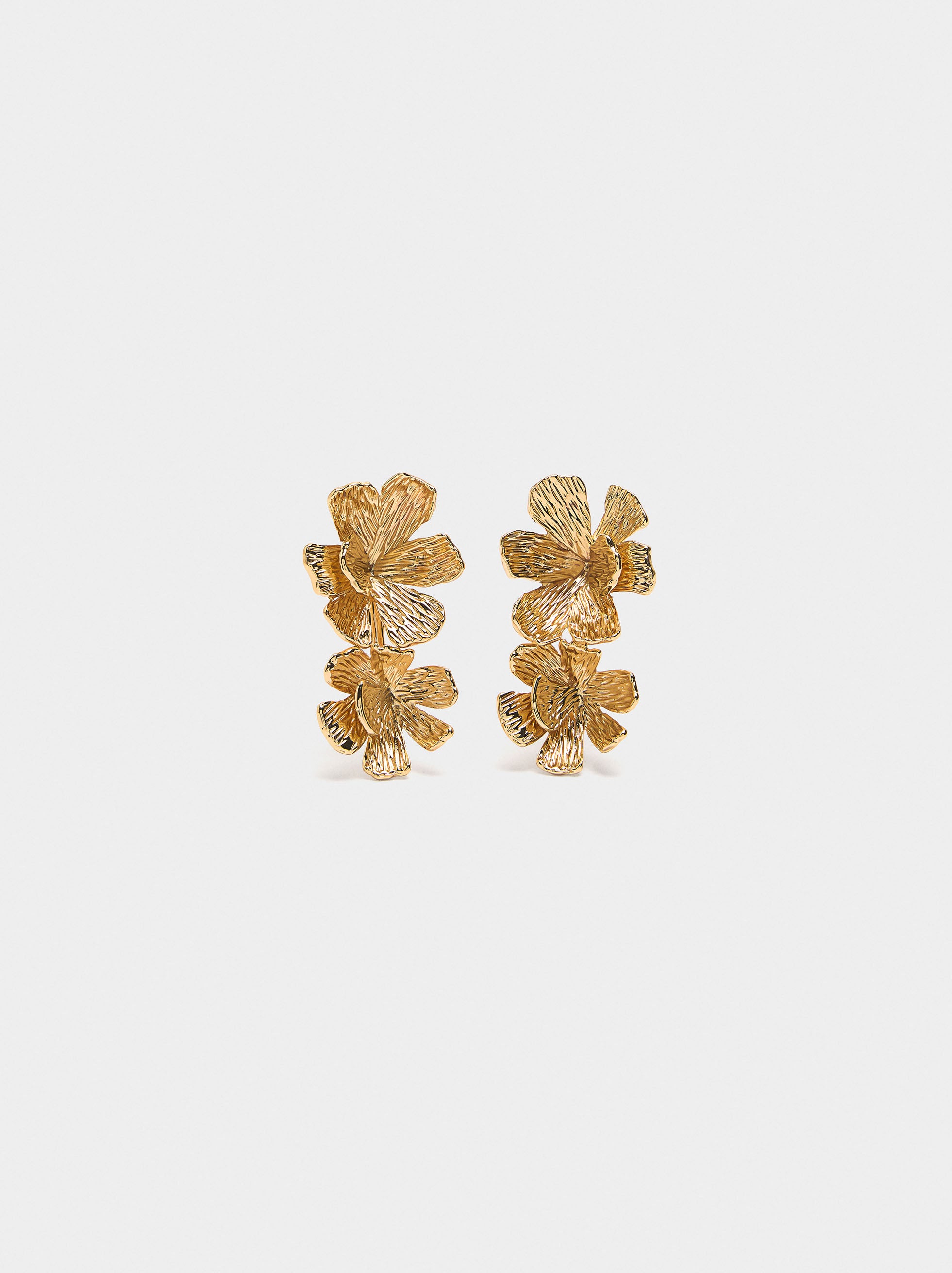 Pendientes Largos Flor