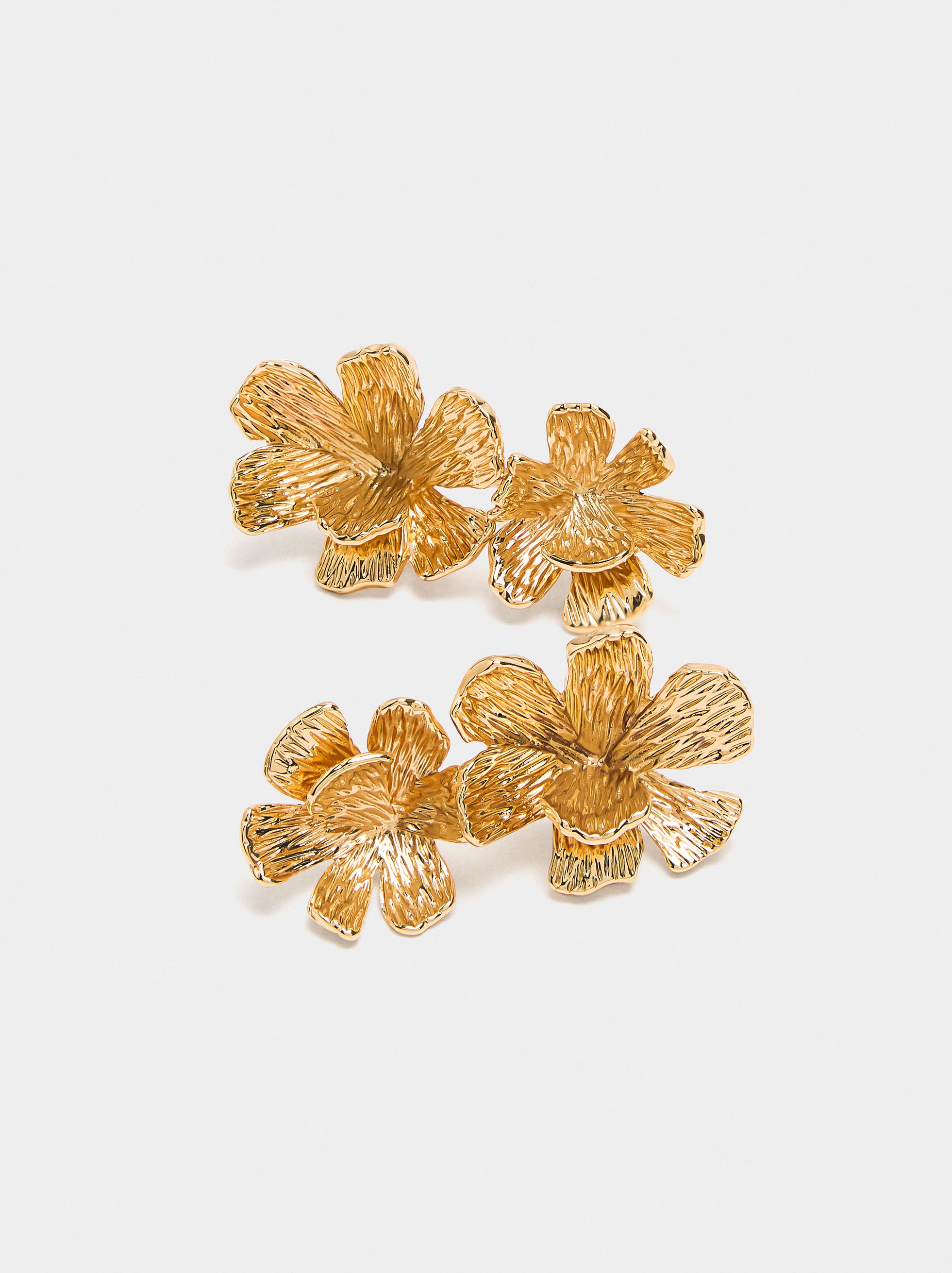 Pendientes Largos Flor