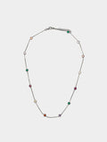 Collar Con Circonitas Multicolor