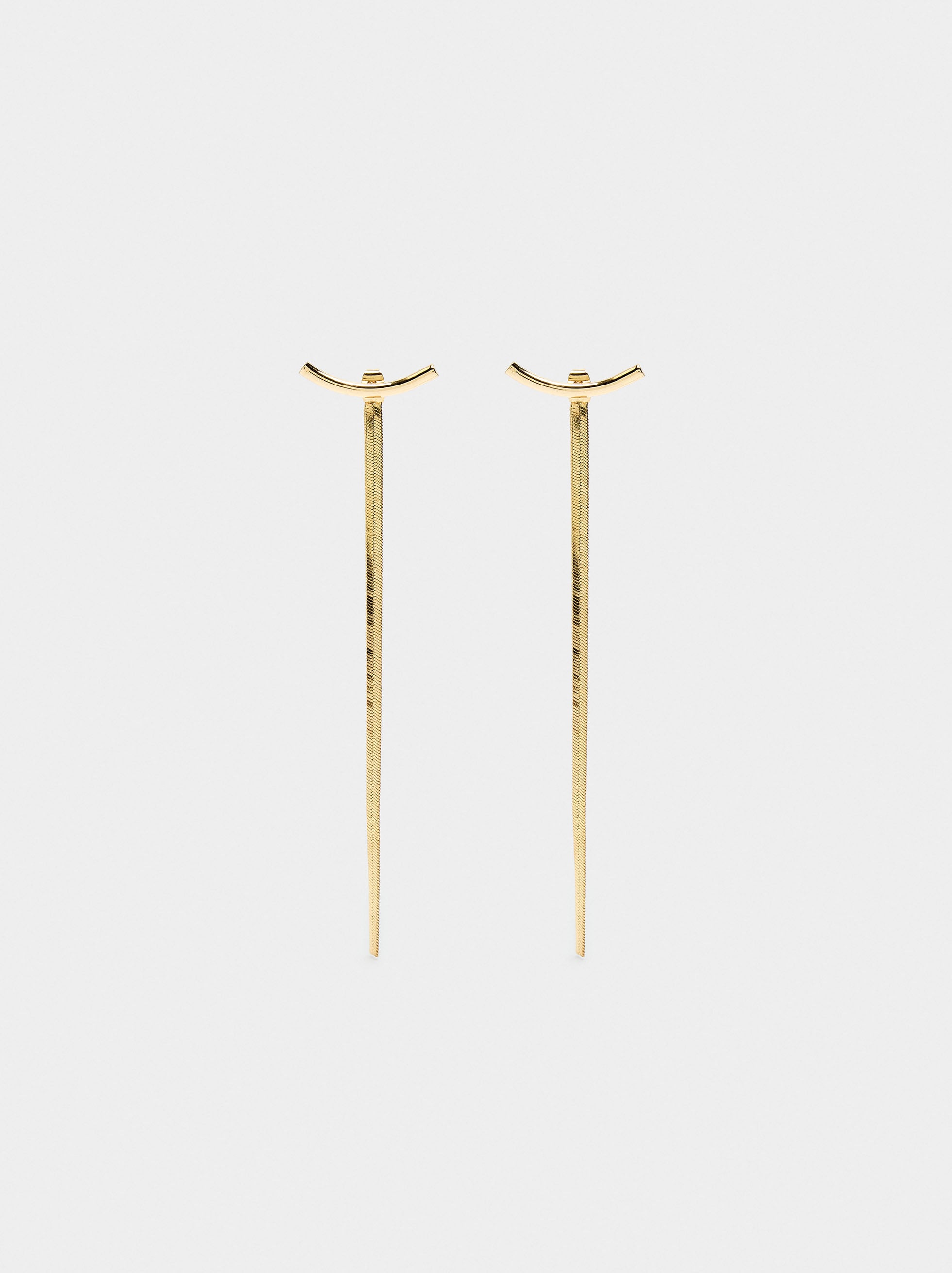 Pendientes Largos Earjacket Efecto Cascada