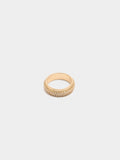 Anillo Efecto Triple Con Circonitas