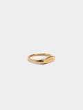 Anillo Sello Para Meñique I Love You - Acero Inoxidable