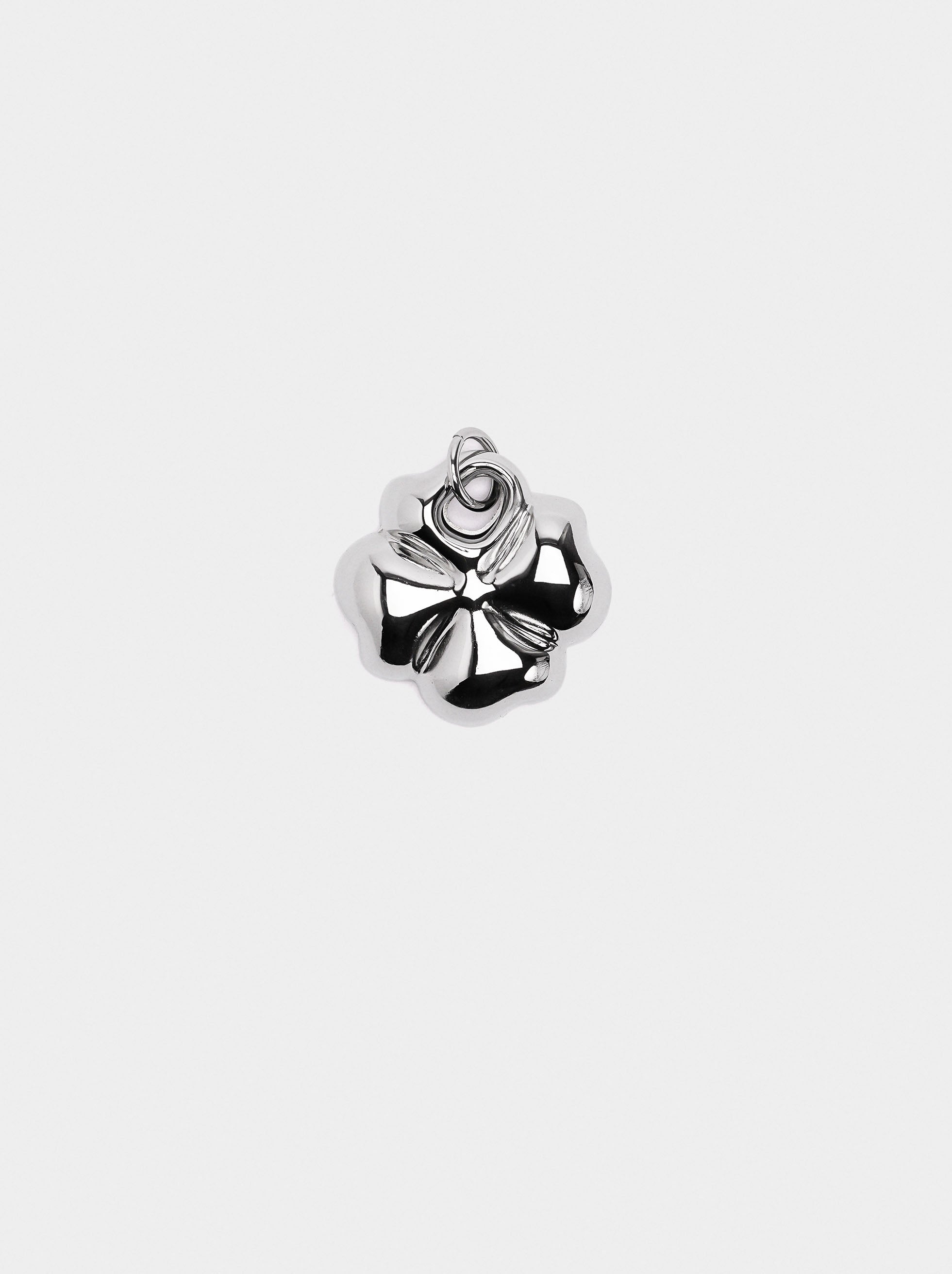 Charm Trébol - Acero Inoxidable
