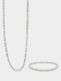Set Collar Y Pulsera Con Circonitas