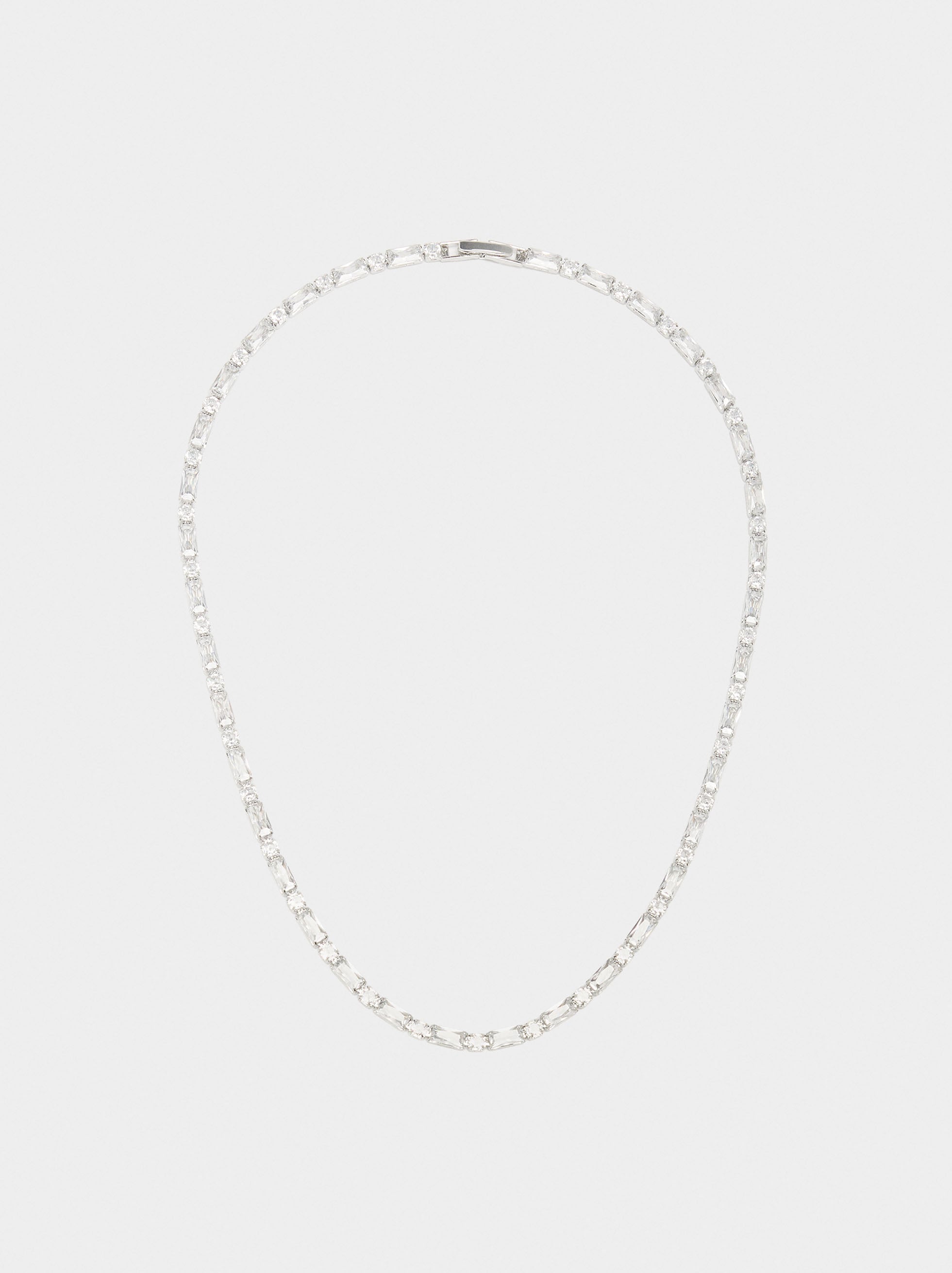 Set Collar Y Pulsera Con Circonitas