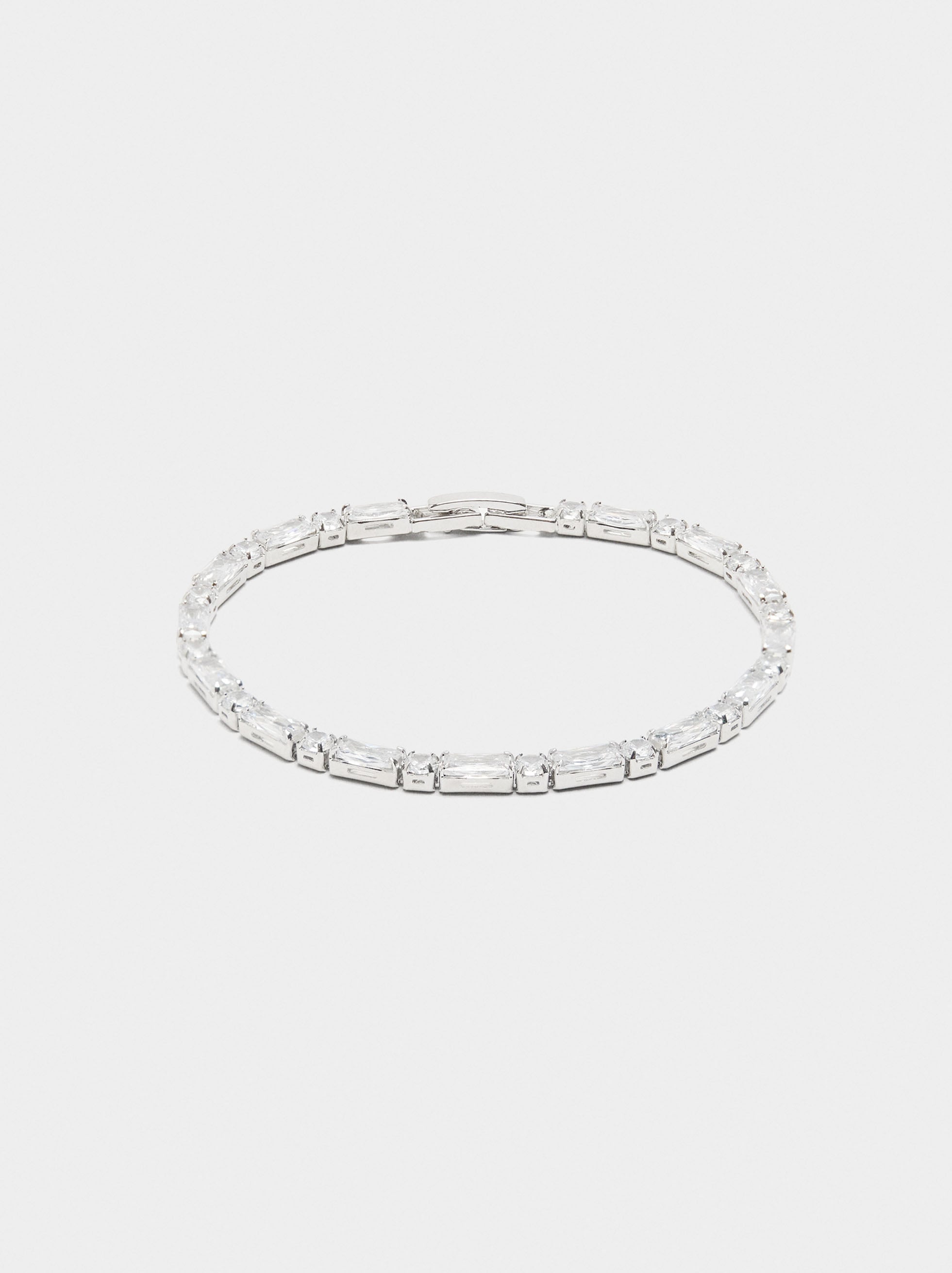 Set Collar Y Pulsera Con Circonitas