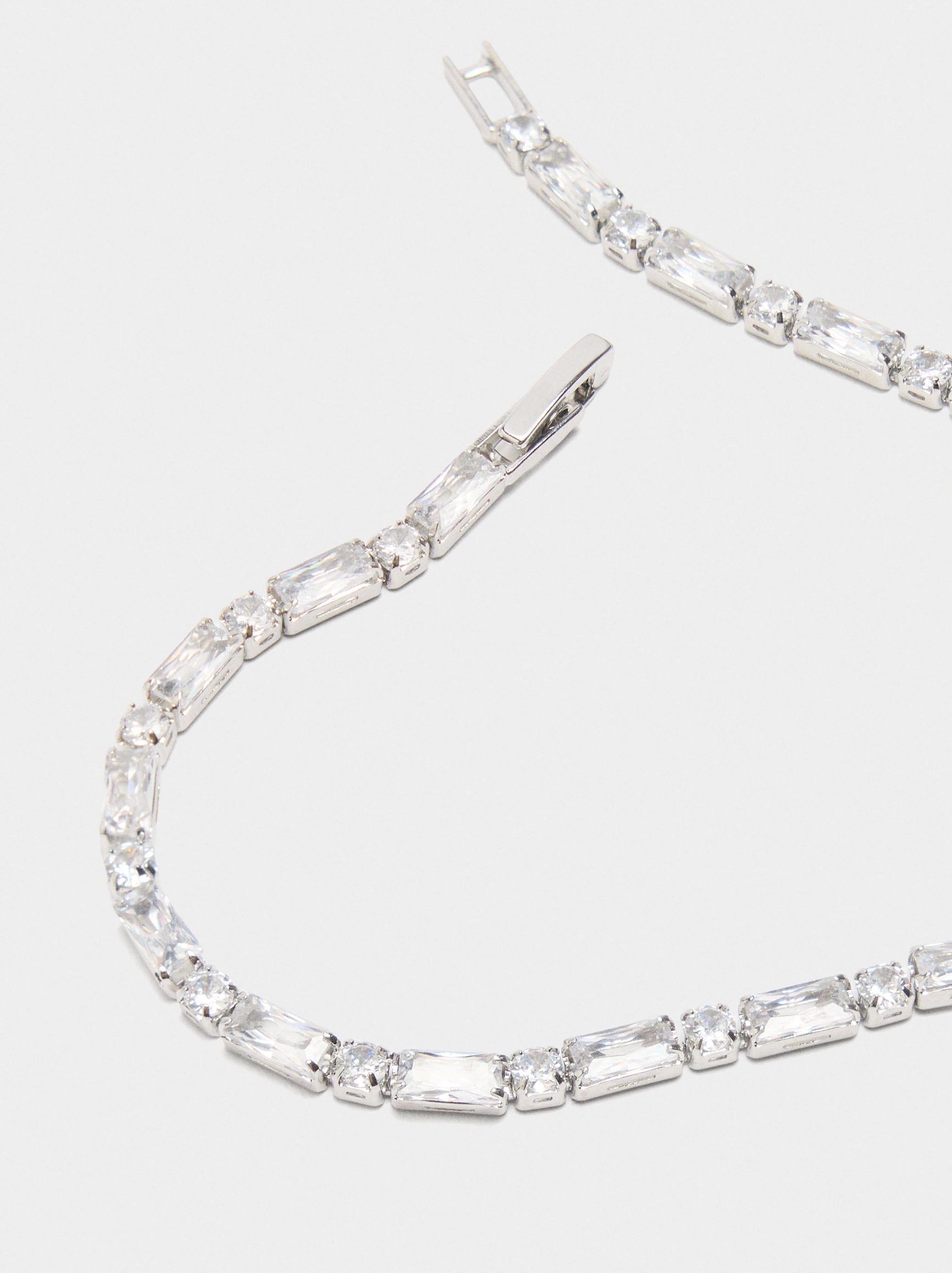 Set Collar Y Pulsera Con Circonitas