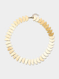 Collar Corto Con Semi-Círculos