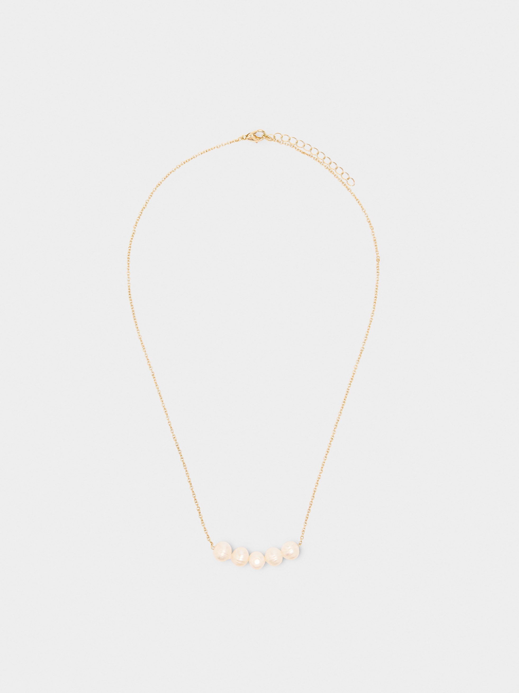 Collar Con Perlas De Agua Dulce