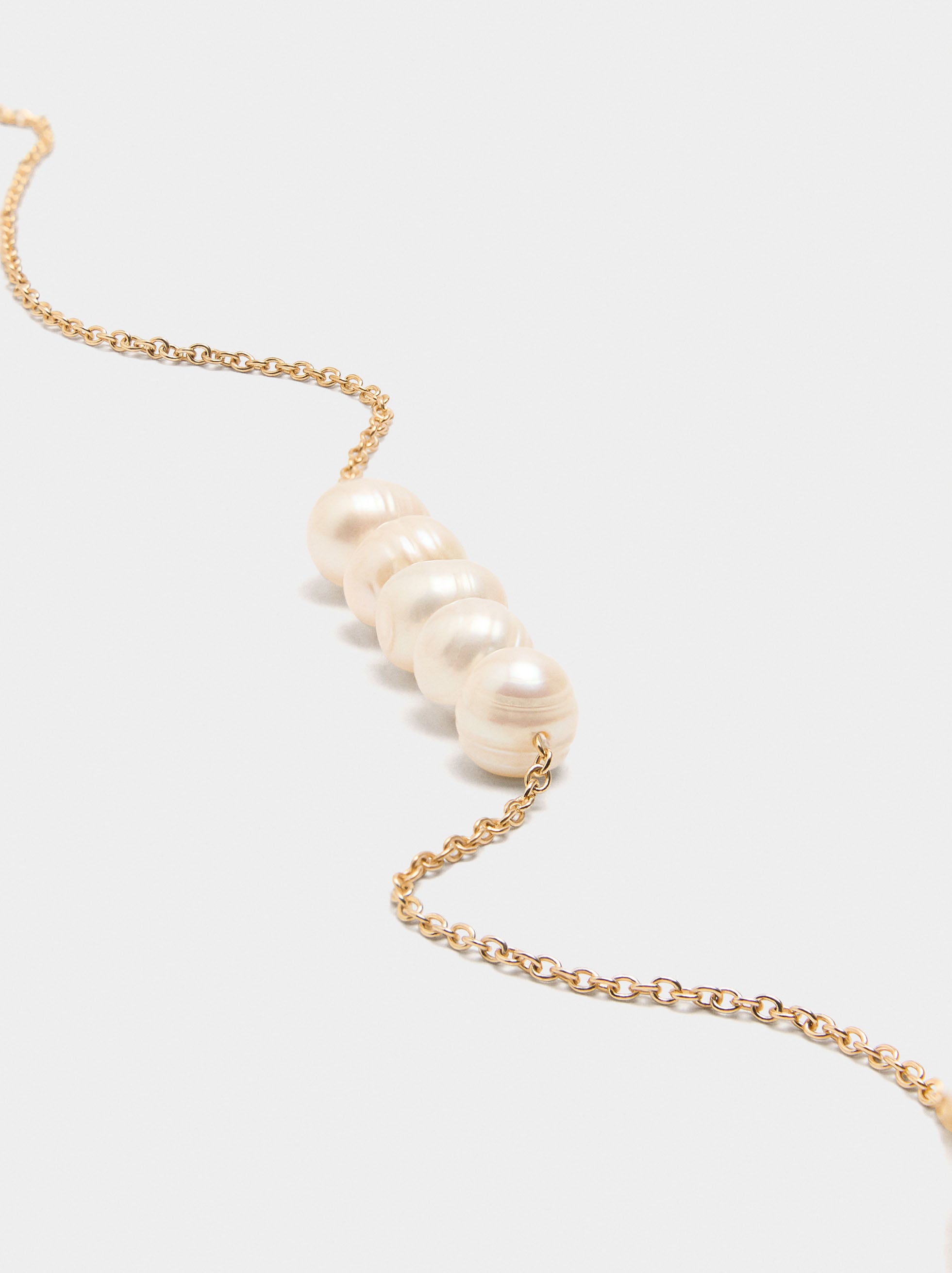 Collar Con Perlas De Agua Dulce