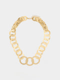 Collar Aros Entrelazados Con Circonitas