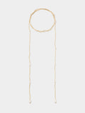 Collar Largo Con Perlas De Agua Dulce