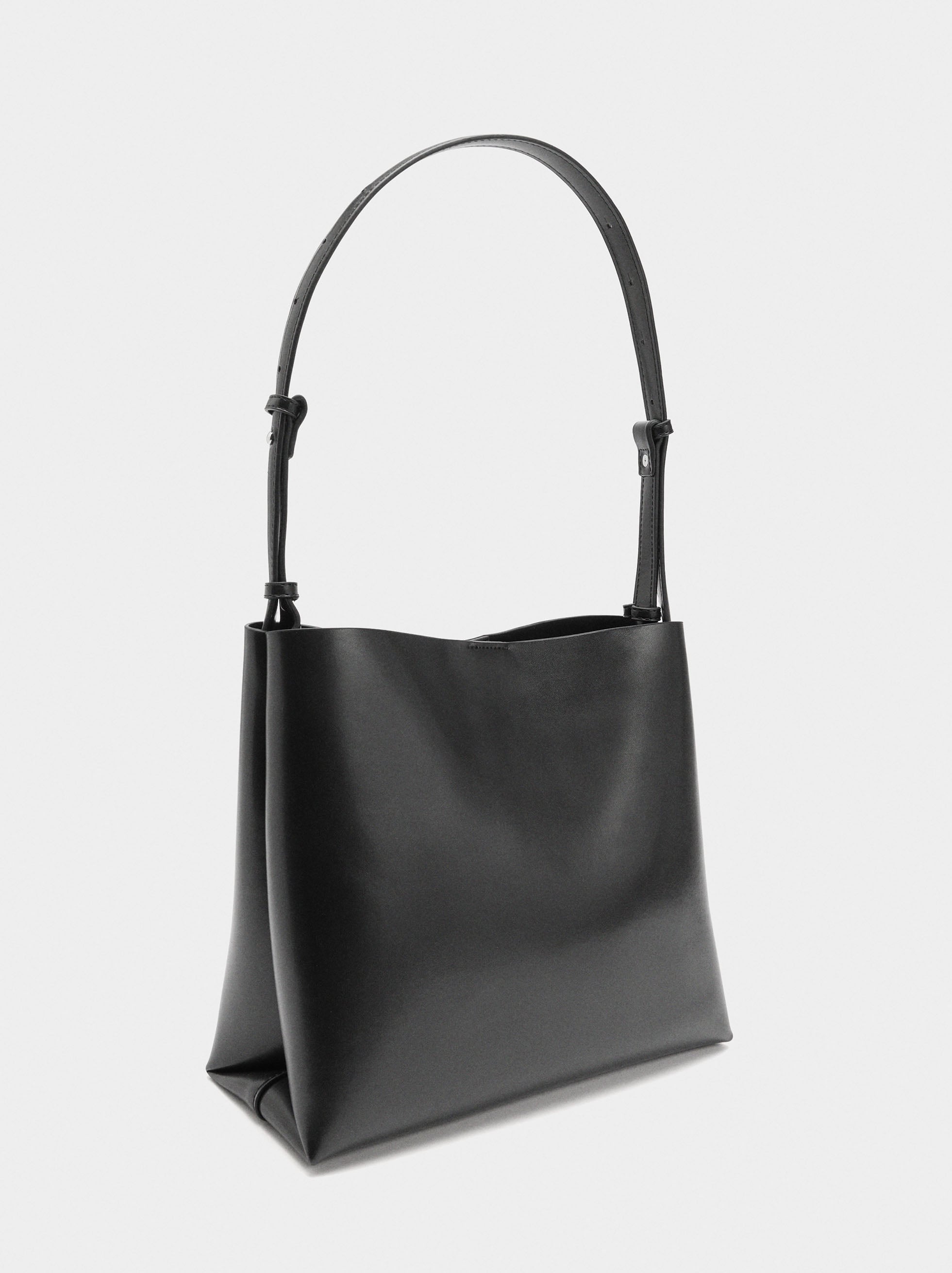 Bolso De Hombro Liso