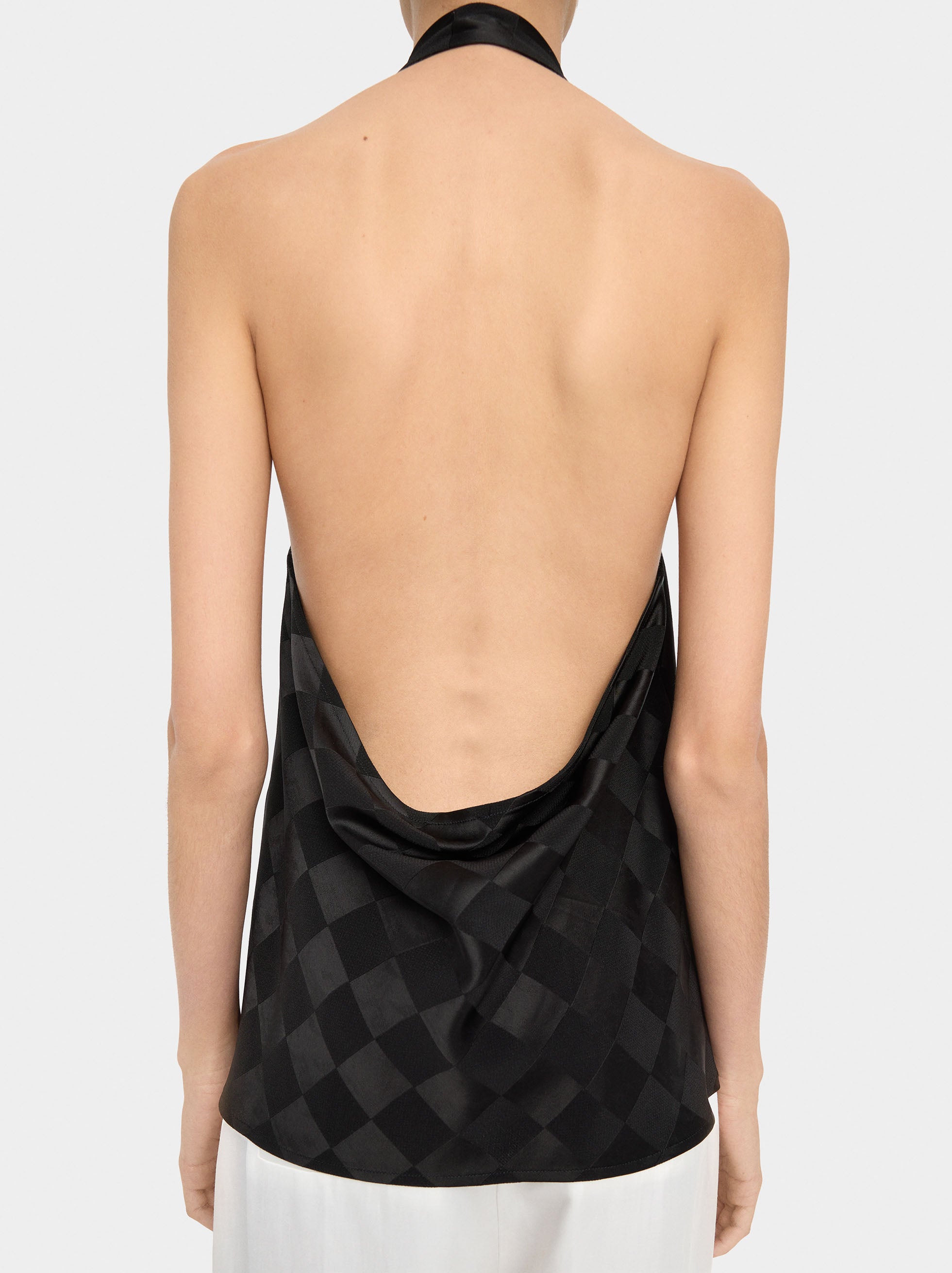 Top De Rombos Satinados