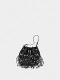 Bolso De Fiesta Con Flecos Y Cuentas