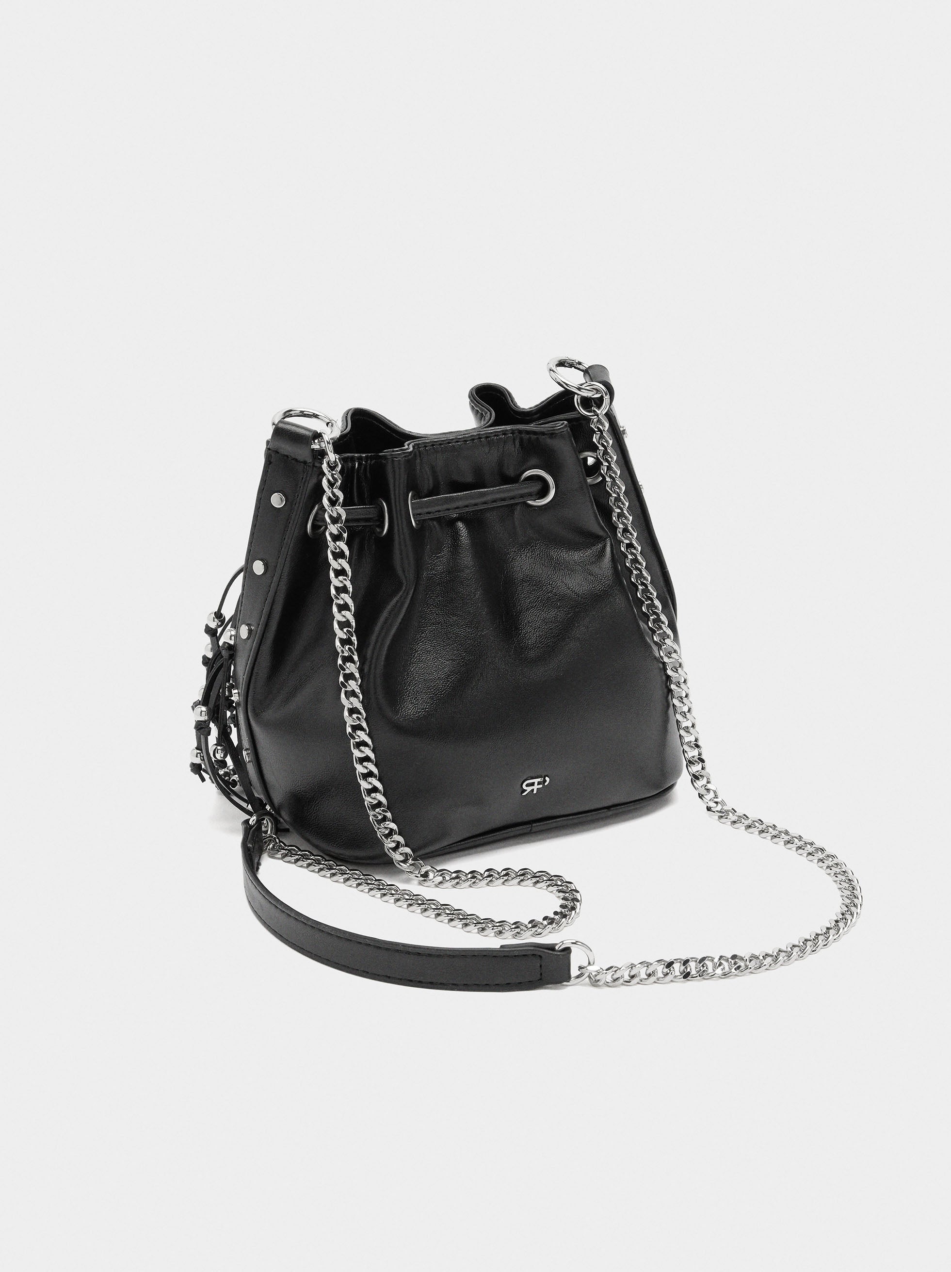 Bolso De Fiesta Con Flecos Y Cuentas