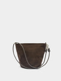 Bolso Bucket De Piel Con Bandolera