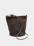 Bolso Bucket De Piel Con Bandolera