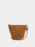 Bolso Bucket De Piel Con Bandolera