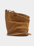Bolso Bucket De Piel Con Bandolera