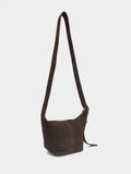 Bolso Bandolera De Piel Lisa