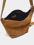 Bolso Bandolera De Piel Lisa