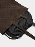 Bolso Shopper De Piel Trenzada