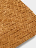 Bolso Shopper De Piel Trenzada