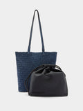 Bolso Shopper De Piel Trenzada
