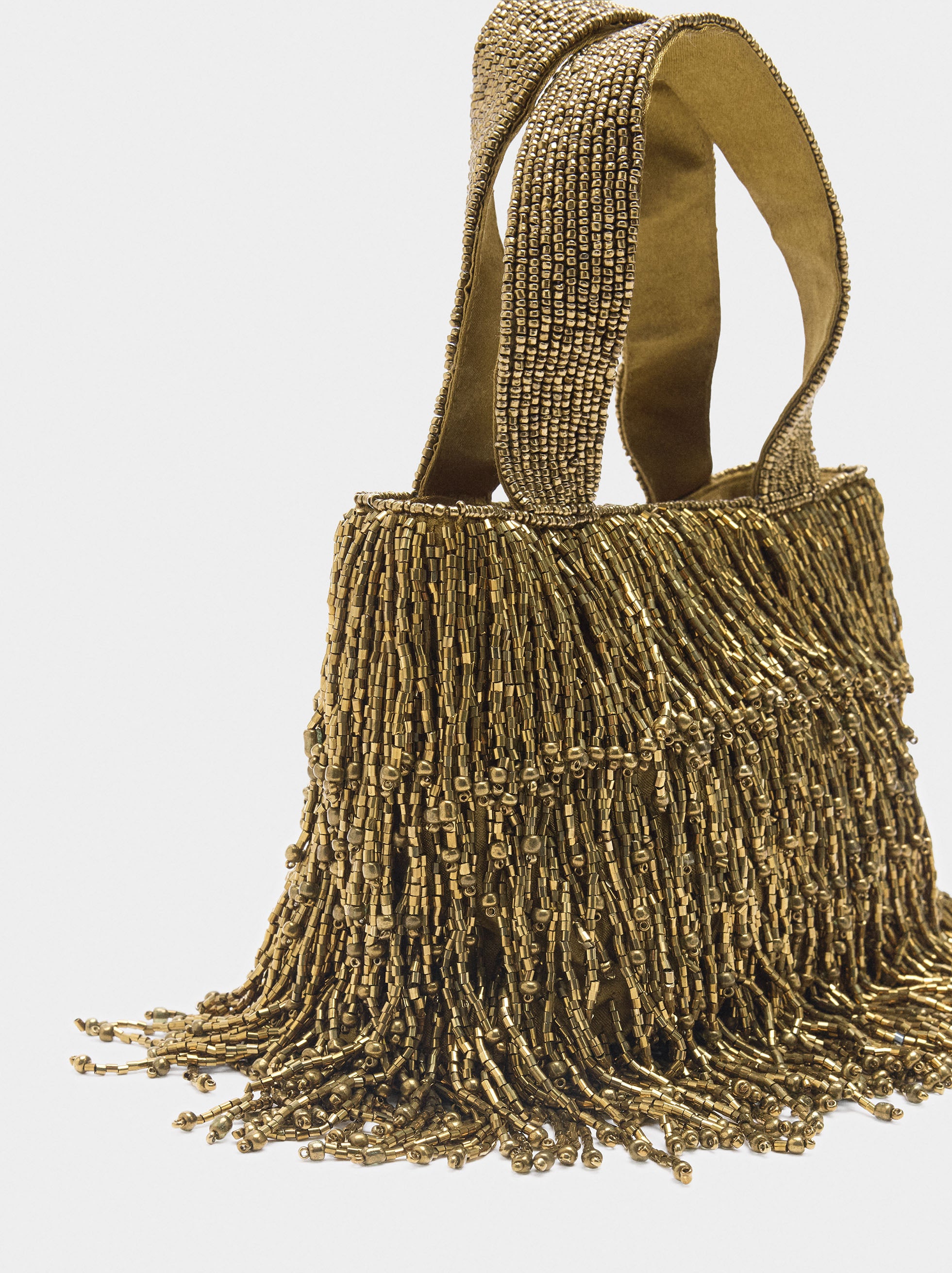 Bolso De Fiesta Con Abalorios