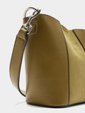 Bolso Bombonera Contraste De Texturas