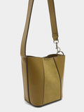 Bolso Bombonera Contraste De Texturas