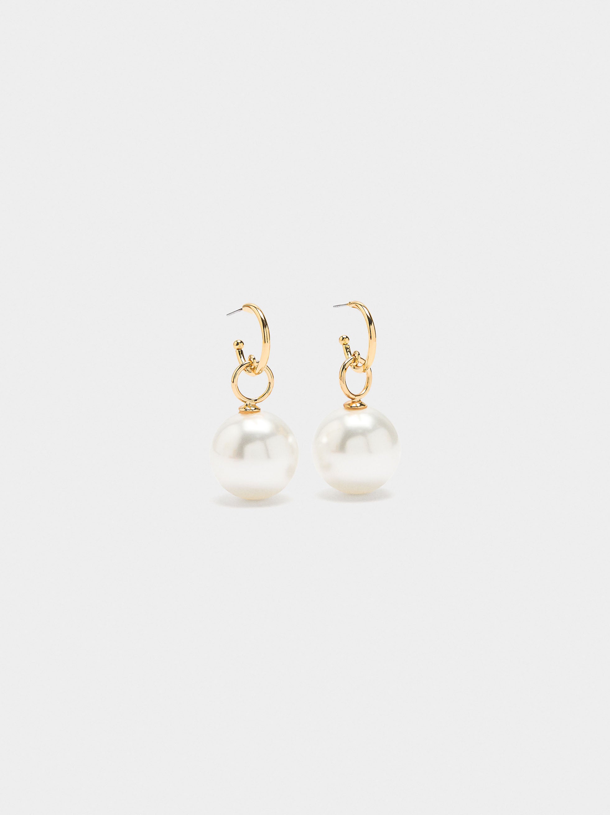 Aros Con Perlas