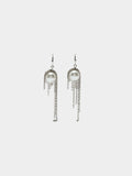 Aros De Cadenas Y Perlas