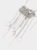 Collar Largo Con Colgante De Cadenas