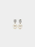Pendientes De Cristales Y Perlas