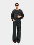 Pantalón Vaquero Con Strass