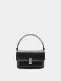 Bolso De Mano Con Solapa