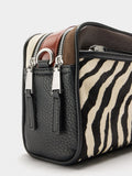 Bolso Bandolera Detalles De Piel