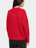 Jersey De Punto Escote En V
