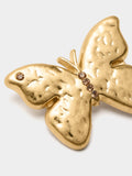 Broche Mariposa Con Cristales