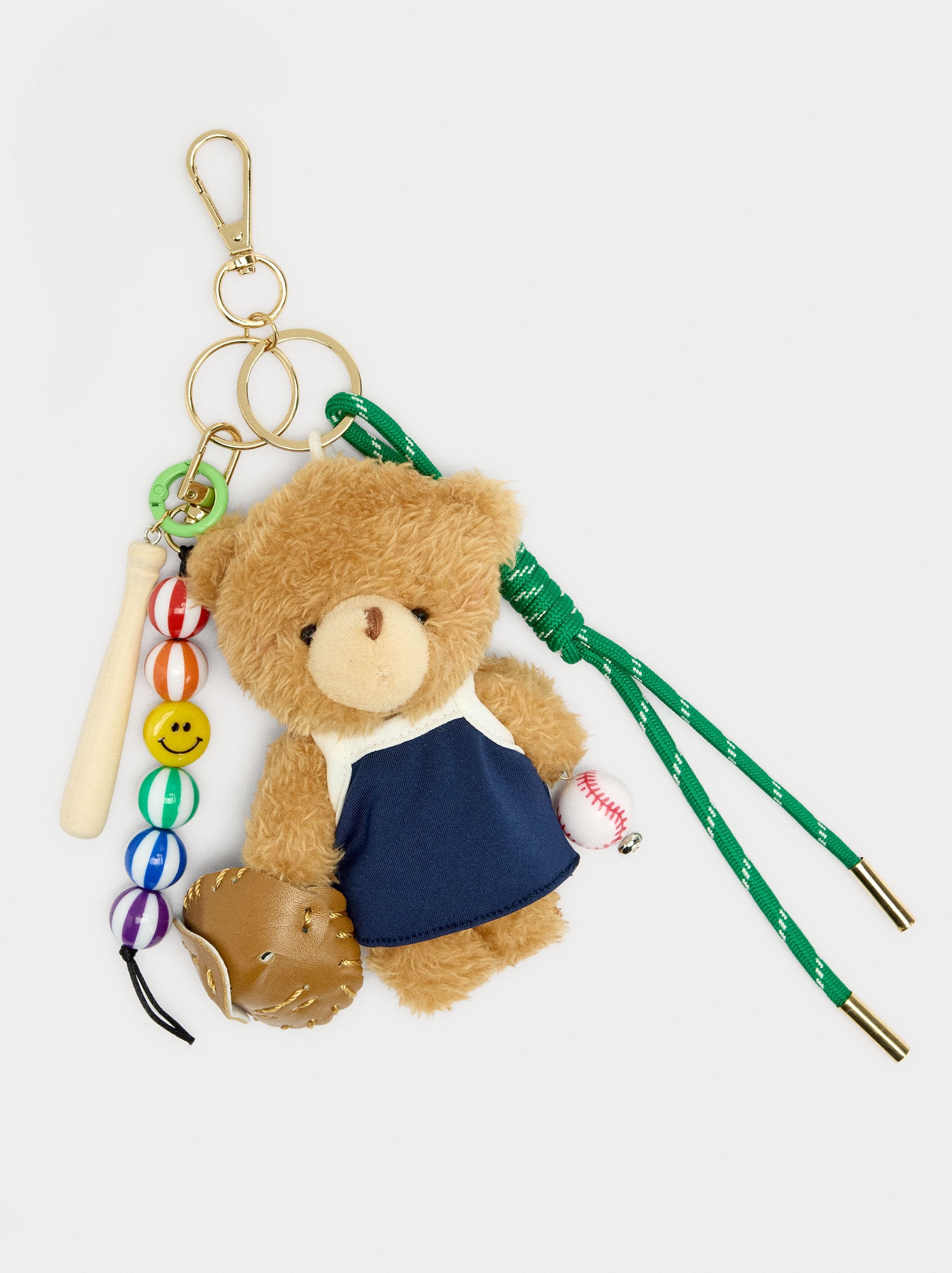 Llavero Charm Beisbol - The Bear Collection