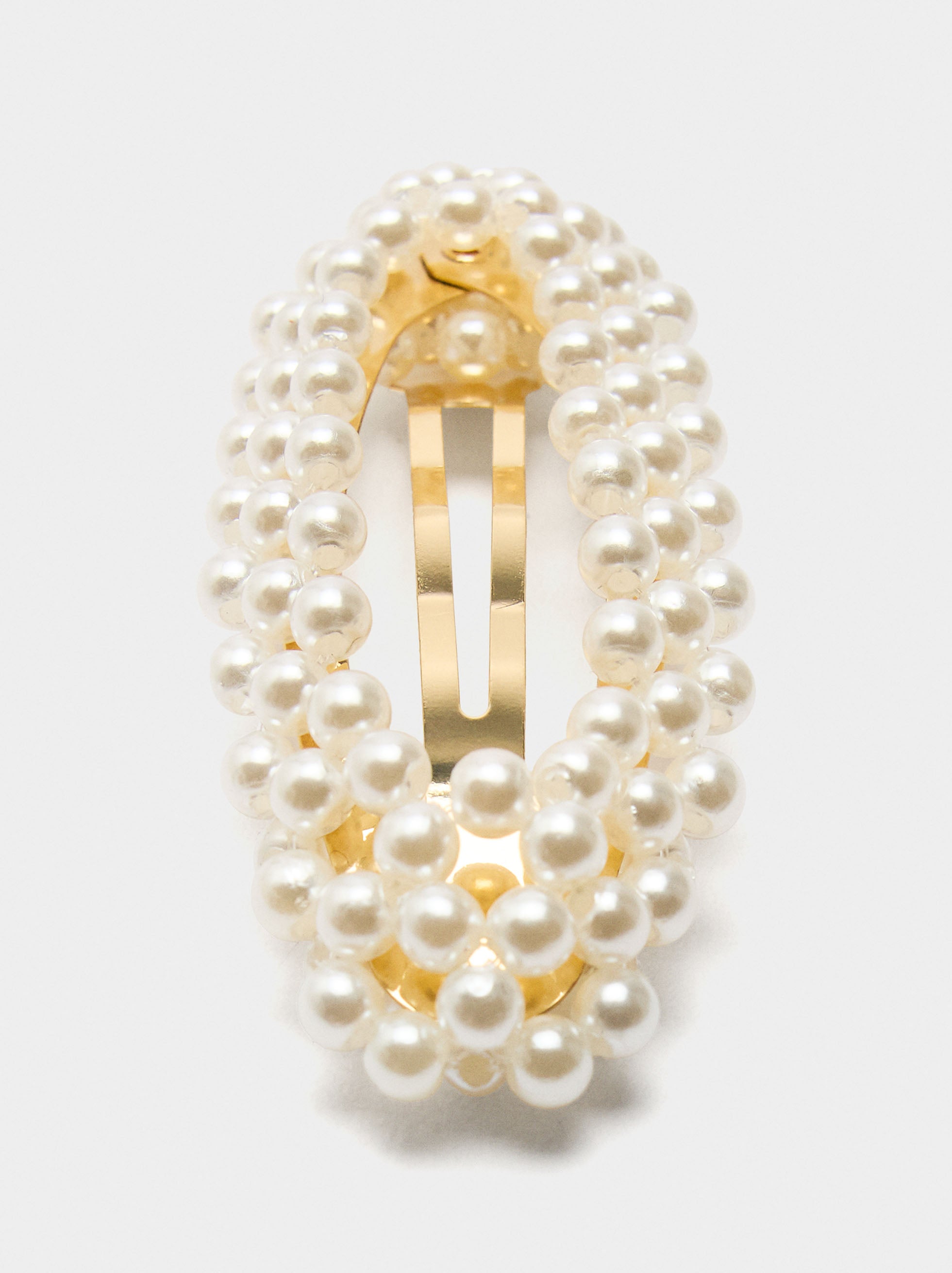 Horquilla De Pelo Con Perlas