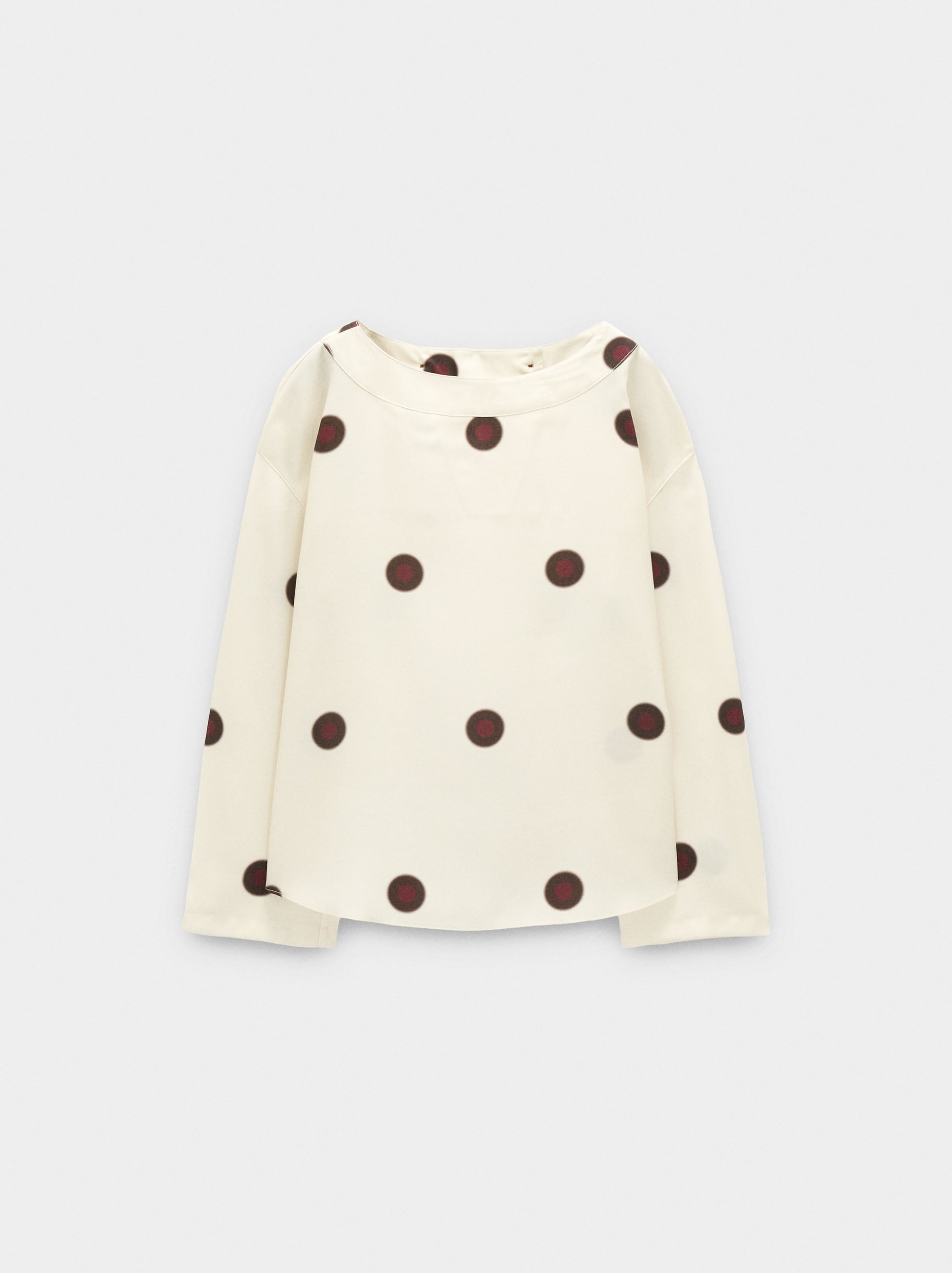 Blusa Con Lunares