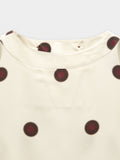 Blusa Con Lunares