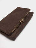 Bolso Bandolera Efecto Piel Con Solapa