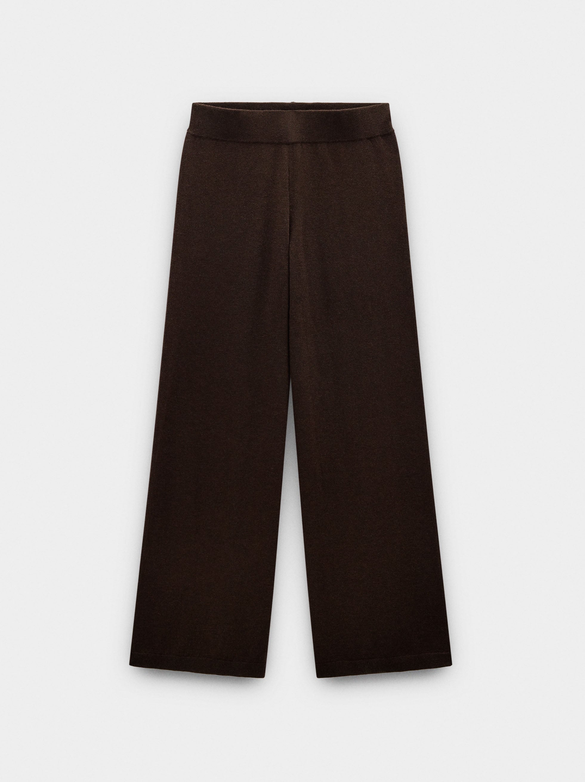 Pantalón De Punto Cintura Elástica