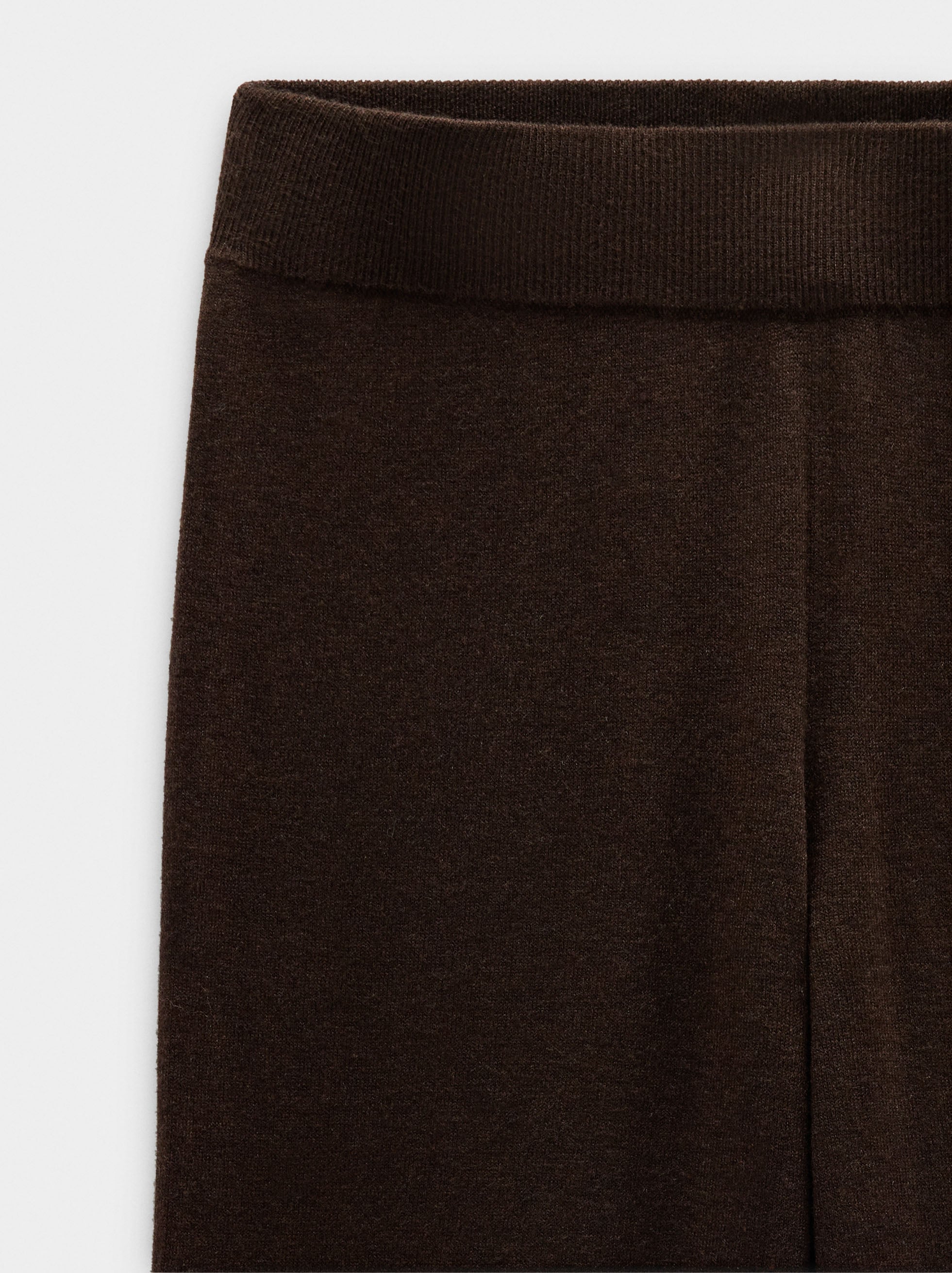 Pantalón De Punto Cintura Elástica